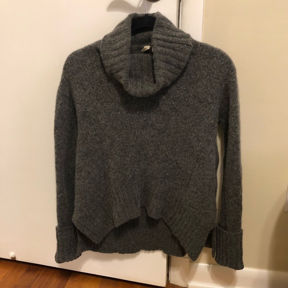 Anthropology Moth grey cowl neck sweater - Picture 2 of 5